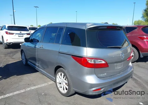 2012 Mazda Mazda5 Touring z USA, uszkodzony, nr VIN JM1CW2CLXC0126643